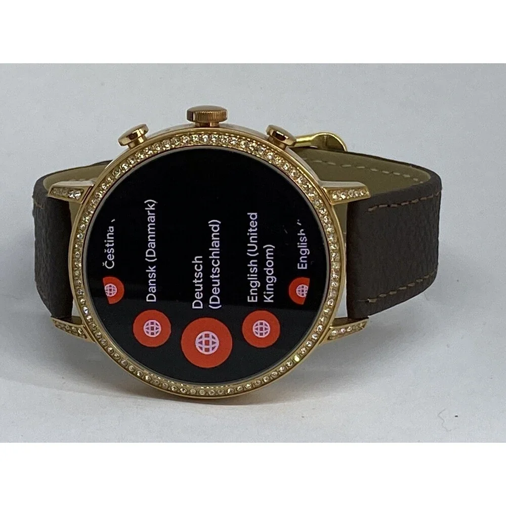 Fossil Gen 4 Authentic Digital Dial Smart Watch Custom Band FTW6011 CR147
